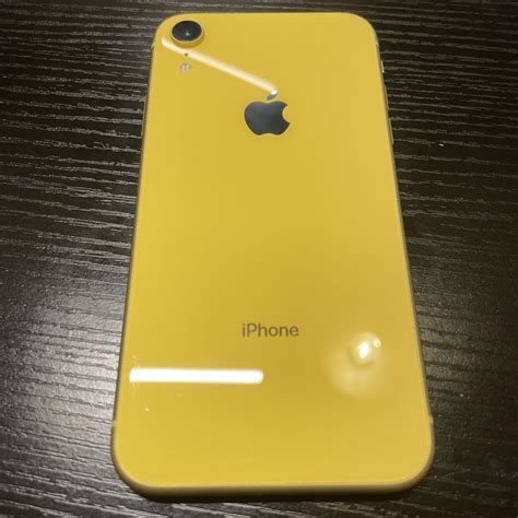 【モデル】 iPhone XR 64GB イエロー モデル