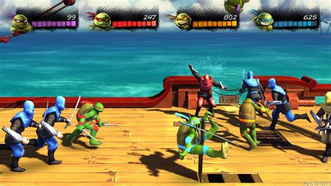 A slice of screenshots for Turtles in Time remake - Gamersyde