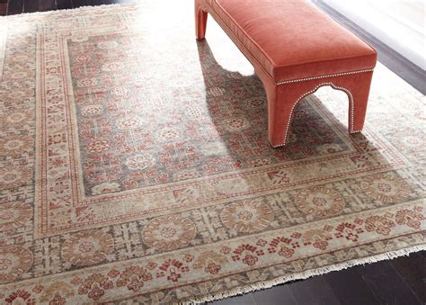 Samarkand Rug, Paprika/Brown | Traditional Patterned Rugs | Ethan Allen