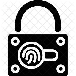 Digital Locker Icon - Download in Glyph Style