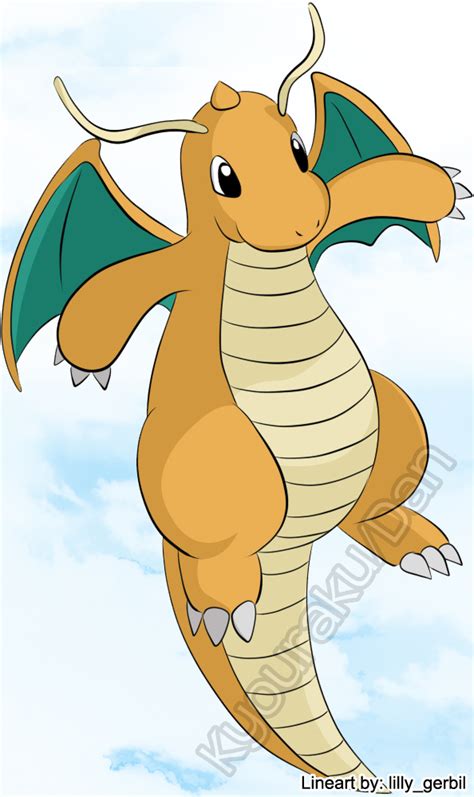 Dragonite - Pokemon by haddek on DeviantArt