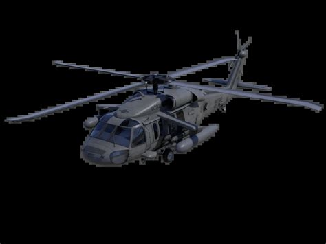 Sikorsky UH-60M Black Hawk 3D Model - 3D Models World