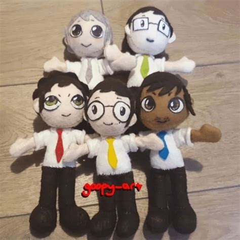 Tally hall plushies- I finished these back in april but completely ...