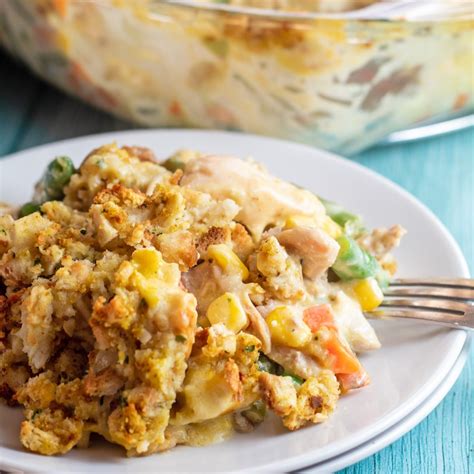 Chicken Stuffing Casserole (Easy Stove Top Stuffing & Chicken Bake!)