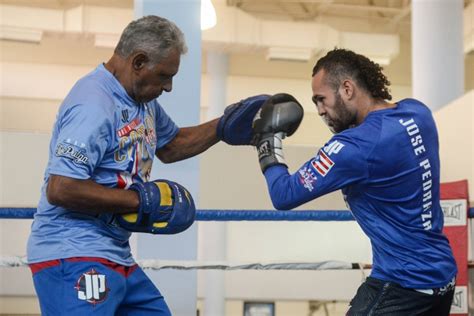 Photos: Jose Pedraza Putting in Hard Work For Lomachenko - Boxing News