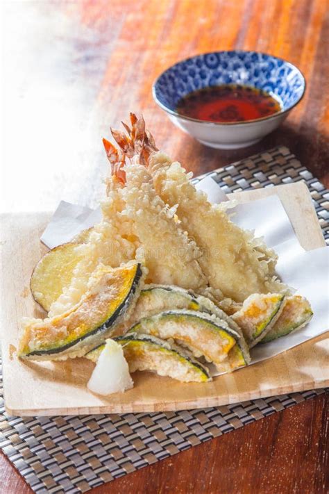 Traditional Japan Cuisine of Tempura Stock Photo - Image of lunch, meal ...