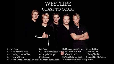 THE BEST OF WESTLIFE - COAST TO COAST FULL ALBUM #westlife #coasttocoast #2000 #popmusic # ...