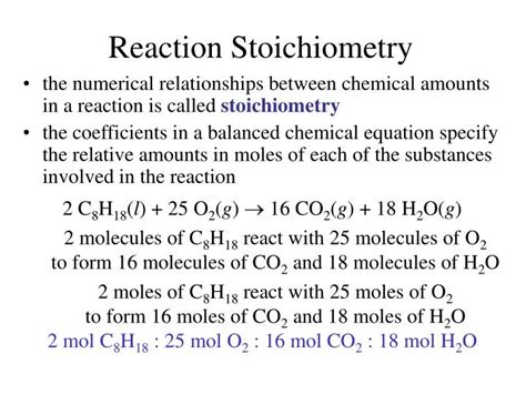 PPT - Reaction Stoichiometry PowerPoint Presentation, free download ...