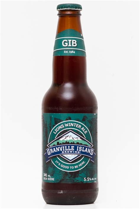 Granville Island Brewing – Lions Winter Ale | Beer Me British Columbia