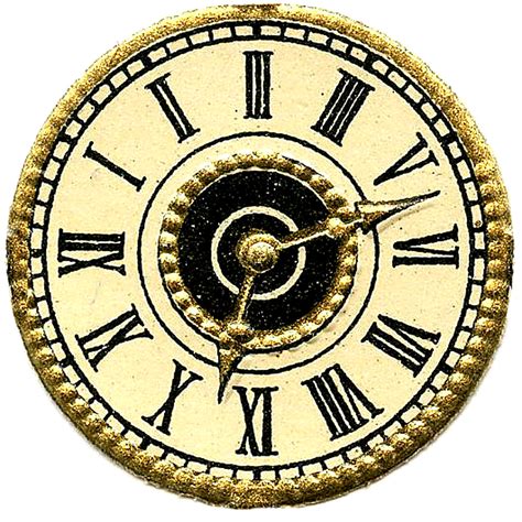 clock+face+vintage+graphicsfairy6 - The Graphics Fairy