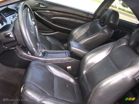 Ebony Black Interior 2001 Acura CL 3.2 Type S Photo #51743530 ...