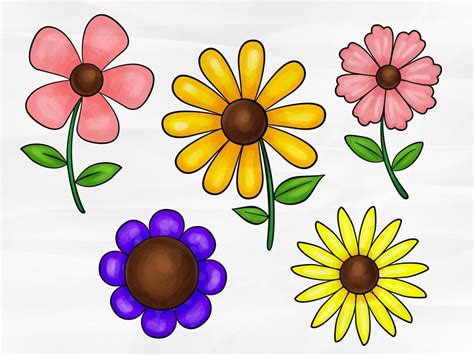 5 Flowers to Draw | flowers-art-ideas.pages.dev