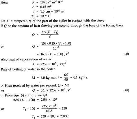 NCERT Solutions for Class 11 Physics Chapter 11 Thermal Properties of matter