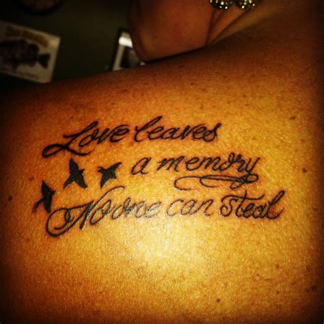 In Loving Memory Quotes Tattoos