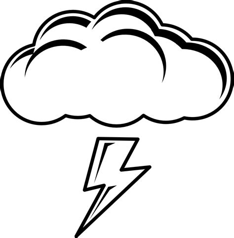 Lightning clipart cloud, Lightning cloud Transparent FREE for download ...