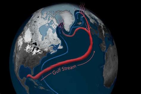 North Atlantic Current May Change temporarily In Next Century