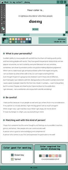 I Took the Ktestone Color Personality Test That's All Over TikTok, and It Was Spot On | Color ...