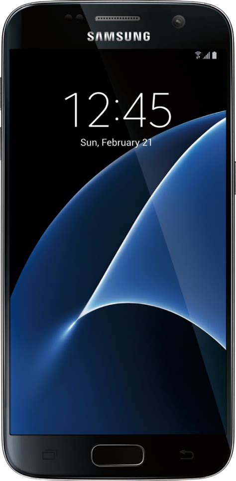 Best Buy: Samsung Galaxy S7 4G LTE with 32GB Memory Cell Phone (Unlocked) Black Onyx SM-G930UZKAXAA