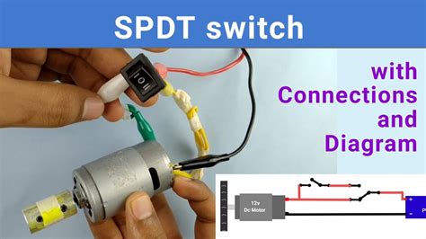 SPDT Switch | Single Pole Double Throw | With Connections and Diagrams ...