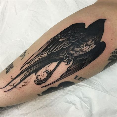 Tattoo done by Mitchell Allenden. ... - THIEVING GENIUS | Black bird ...