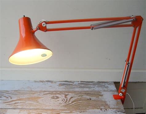 Vintage Luxo L-1 Angelpose Drafting Lamp with Clamp