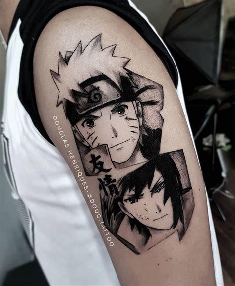 Sasuke And Naruto Tattoo