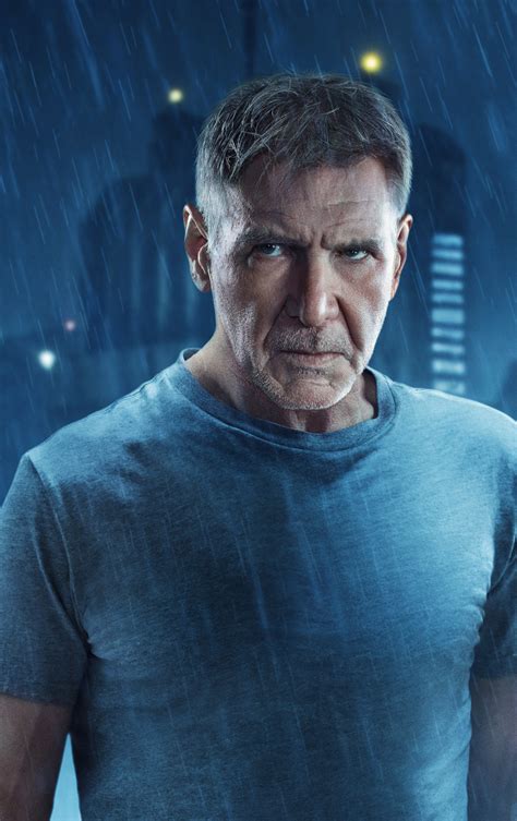 840x1336 Resolution Harrison Ford As Rick Deckard Blade Runner 2049 ...