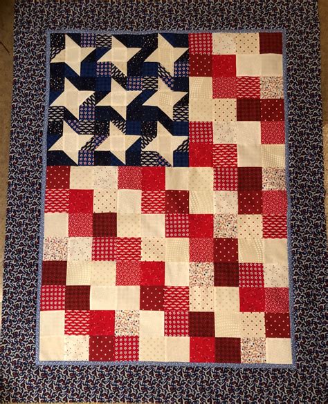 Star Spangled Friendship Stars & Stripes Quilt Kit