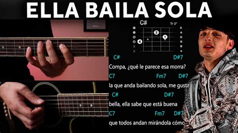 Ella Baila Sola - Peso Pluma, Eslabon Armado - GUITARRA Tutorial / DEMO | Acordes - YouTube