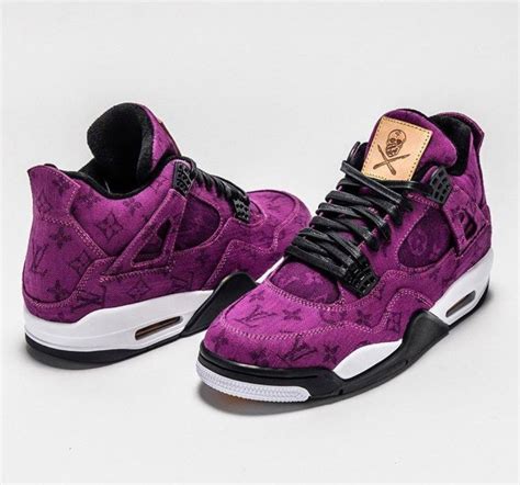 Purple Suede Louis Vuitton Sneakers | semashow.com