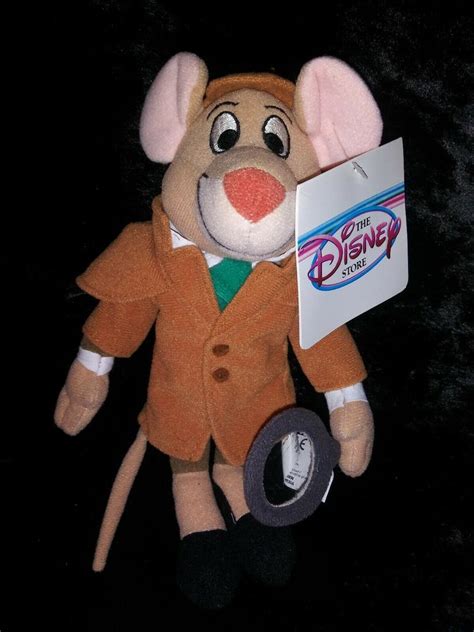 Disney Store The Great Mouse Detective NWT PLUSH Basil | #1993717541