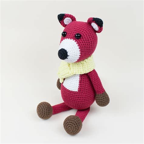 Free red fox crochet pattern - Amigurumi Today