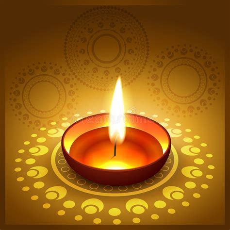 Diwali festival diya stock vector. Illustration of flame - 34653274