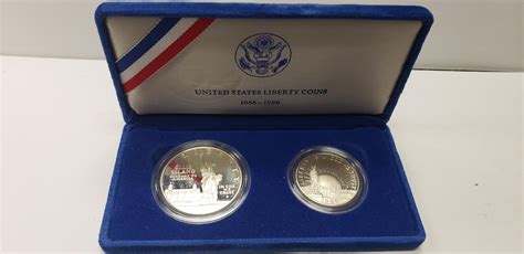 Sold Price: 1886-1986 S Proof United States Liberty Coin Set - Dollar ...