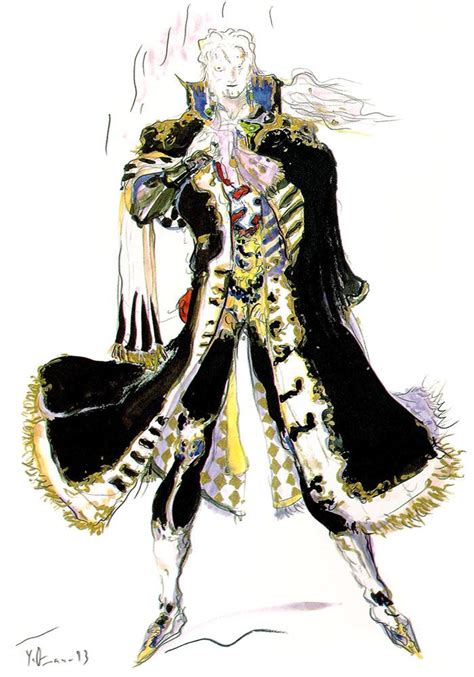 Setzer Gabbiani - Characters & Art - Final Fantasy VI | Final fantasy art, Final fantasy vi ...