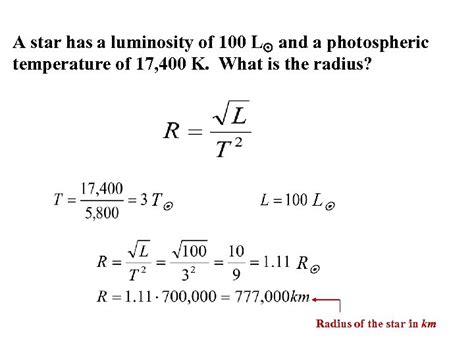 A STAR S LUMINOSITY TEMPERATURE RADIUS Photosphere Thermonuclear