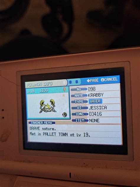 [3]Caught a shiny Krabby in Leafgreen at 165 RE while going for Staryu!! : r/ShinyPokemon