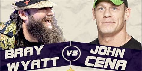 Bray Wyatt must defeat John Cena at WrestleMania 30