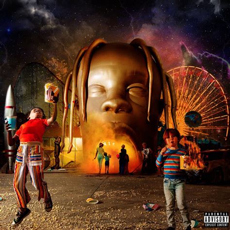 Travis Scott - Astroworld : r/freshalbumart