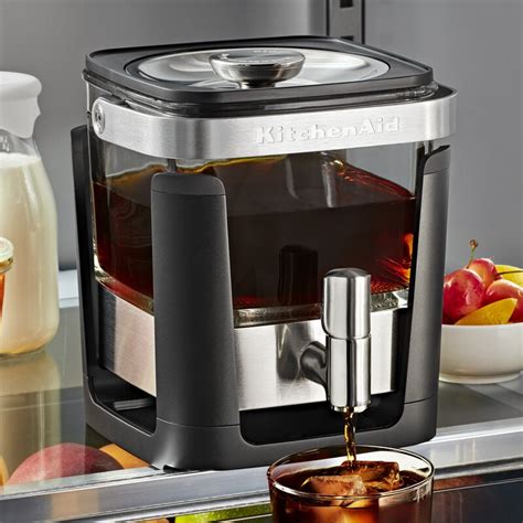 KitchenAid 28-Cup Stainless Steel Cold Brew Coffee Maker - KCM4212SX ...