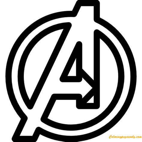 Avengers Coloring Pages Free Printable Click on the coloring page to ...