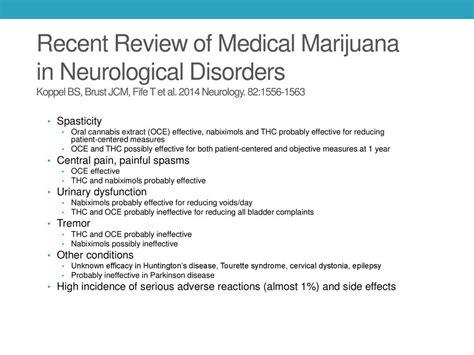 Marijuana as Medicine: Current Understanding and Trends - ppt download