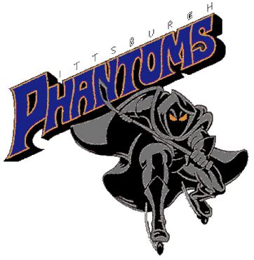 Pittsburgh Phantoms Logo - Primary Logo - Roller Hockey International ...