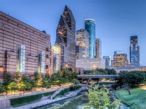 houston, Architecture, Bridges, Cities, City, Texas, Night, Towers ...