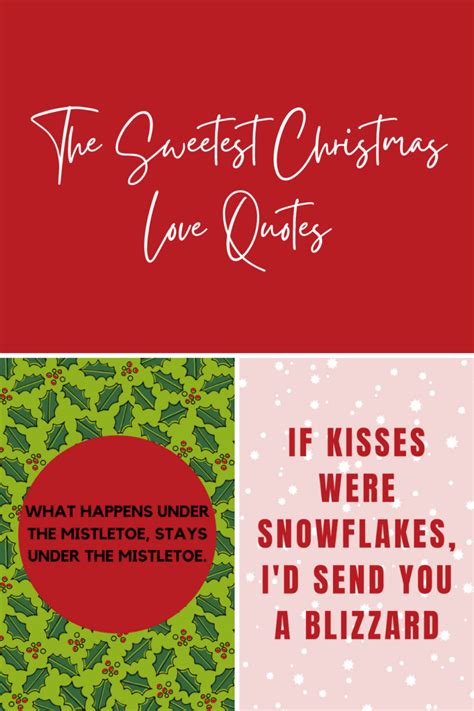 47 Sweetest Christmas Love Quotes - Darling Quote