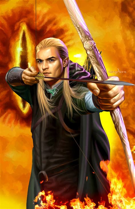 Lord of the Rings - Legolas - high quality 11 x 17 digital print – Greg ...