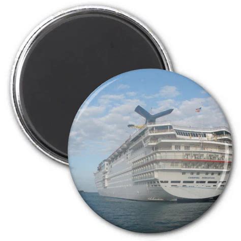 Stern of the Carnival Sensation Cruise Ship Magnet | Zazzle