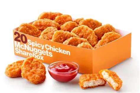 McDonald's unveils new spicy nuggets - but there's a catch - Devon Live