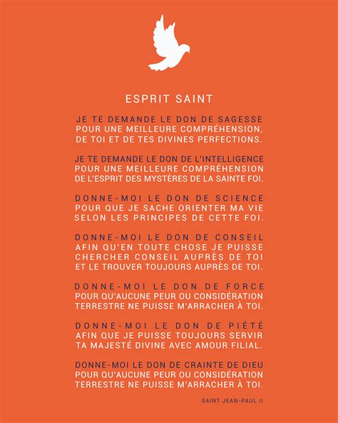 Les 7 dons de l'Esprit saint | Diocèse de Lille