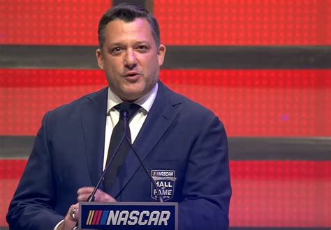 Check Out Tony Stewart's NASCAR Hall Of Fame Speech [VIDEO]